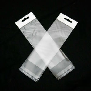 <span class=keywords><strong>Bolsa</strong></span> autoadhesiva personalizada de diferentes tamaños con agujero <span class=keywords><strong>para</strong></span> colgar <span class=keywords><strong>bolsa</strong></span> de embalaje de plástico <span class=keywords><strong>transparente</strong></span> - Product Image 1