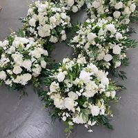 Bola Bunga Mawar dan Hydrangea Buatan untuk Dekorasi Gantung di Mal dan Hotel, Tanpa Bahan Khusus, Hiasan Tengah untuk Tempat Pernikahan dan Pusat Perbelanjaan