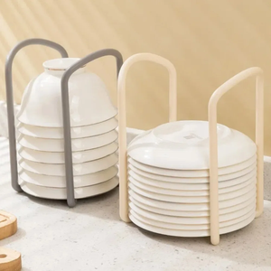 Soporte de Silicona para Tazones de Escritorio que Ahorra Espacio con Escurridor Retráctil, Estante de Almacenamiento para Platos, Nuevo Diseño de Estante para Tazas - Product Image 2