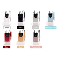 Machine à ongles portable puissante, rechargeable, en aluminium, pour le retrait de gel acrylique, usage professionnel en salon