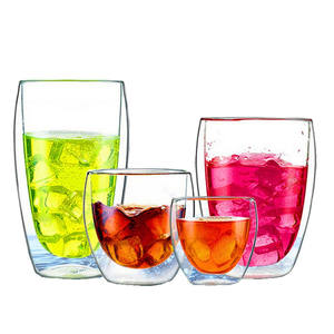 Venta al por mayor <span class=keywords><strong>Pyrex</strong></span> <span class=keywords><strong>taza</strong></span> de doble pared creativa en forma de café transparente <span class=keywords><strong>taza</strong></span> de agua termo <span class=keywords><strong>taza</strong></span> de vidrio de borosilicato alto - Product Image 6