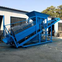 Layar Trommel Mobile kompos Trommel Topsoil Screener
