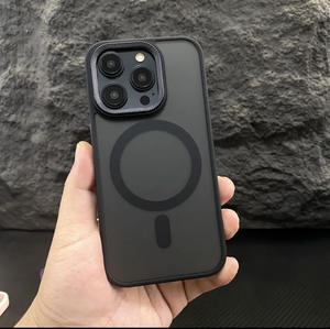 Funda semitransparente mate para iPhone 16 Pro, compatible con Apple 15, con lente metálica, 14, cobertura total, a prueba de golpes, de PC rígido. - Product Image 5