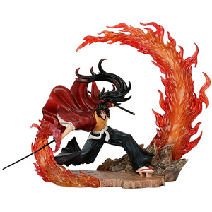 Figurines d'anime <span class=keywords><strong>Demon</strong></span> <span class=keywords><strong>Slayer</strong></span> en gros, série Douze lunes fantômes, <span class=keywords><strong>Kokushibou</strong></span> PVC 22,5 cm, boîte de couleur, figurine d'action, modèle de décoration, jouets - Product Image 2