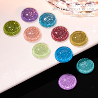 Collection de vernis à ongles gel super brillants Vendeeni 15 couleurs Macaron Flash, vernis à ongles gel réfléchissant disco avec paillettes, sans TPO ni HEMA, OEM