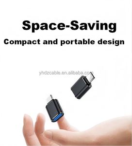 OTG <b>USB</b> 3.0 <b>Type</b>-<b>C</b> Male <b>to</b> Female <b>Adapter</b> Laptop & Mobile DC Output Aluminum Alloy Power <b>Adapter</b> - Product Image 6