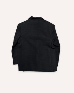 Blazer noir texturé pour garçons, élégant pour les occasions spéciales, blazer formel avec tissu de qualité supérieure et coupe confortable pour enfants - Product Image 3