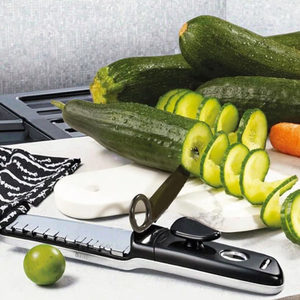 Wholesale V-Shaped Multifunction Kitchen <b>Fruit</b> & <b>Vegetable</b> Cutting Knife Serrated Pattern Watermelon Tray Slicer Home Use <b>Tool</b> - Product Image 3