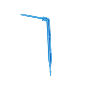 1000 pièces/sac Bleu/Noir Goutteur à flèche coudée de 1/8 po pour micro-pot de jardin, système d'irrigation <span class=keywords><strong>goutte</strong></span> à <span class=keywords><strong>goutte</strong></span> <span class=keywords><strong>automatique</strong></span> pour <span class=keywords><strong>tuyau</strong></span> de 3/5 mm - Product Image 4