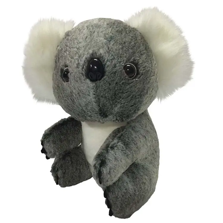 Venta directa del fabricante, juguete reciclado hecho a medida para mascotas, animal de peluche suave, peluche suave de Koala