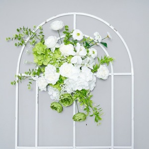 Ensemble de fleurs artificielles pour arche de <span class=keywords><strong>mariage</strong></span> style forêt, guirlande florale suspendue pour toile de fond, scène, décoration de <span class=keywords><strong>mariage</strong></span> en extérieur - Product Image 4