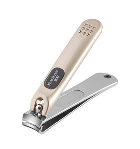Stainless Steel Nail Clipper Curved Blade Wide Jaw Opening Anti Splash Cuticle Nippers for Fingernails Toenails - Product Image 1
