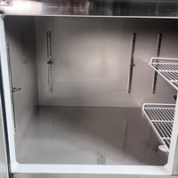 Réfrigérateur de table standard UE en acier inoxydable, refroidisseur sous comptoir avec affichage numérique pour usage commercial, hôtels, restaurants, aliments