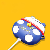 Créez vos propres designs de logo, étuis pour écouteurs en silicone souple PVC, jouets de dessin animé 3D, étuis pour écouteurs imprimés en sérigraphie, OEM