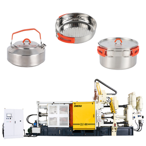 Máquina de fundición a presión semiautomática, máquina de fundición a presión de aluminio continuo, precio para utensilios de cocina al aire libre - Product Image 1