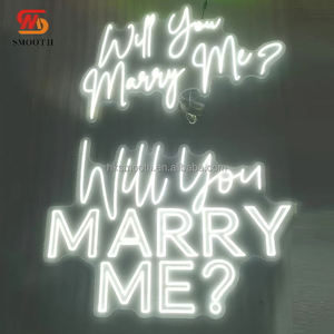 SMOOTH Customize Design LED <b>Marry</b> <b>Me</b> Neon <b>Sign</b> For Wedding Proposal Valentine's Day - Product Image 2