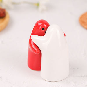 Stile di halloween caldo adorabile piccolo colorato vaso di pepe al sale in <span class=keywords><strong>ceramica</strong></span> contenitore di spezie <span class=keywords><strong>set</strong></span> per la decorazione della casa - Product Image 2