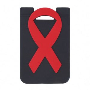 Cartera de Silicona Bicolor para Teléfono - Tarjetero Adhesivo para Estudiantes y Promociones - Product Image 3