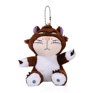 Portachiavi Gatto <span class=keywords><strong>Lucifero</strong></span> Creativo, Ciondolo Borsa Gattino con <span class=keywords><strong>Occhi</strong></span> Inclinati, Piccola Bambola in Cotone PP, Portachiavi Peluche Gatto - Product Image 6