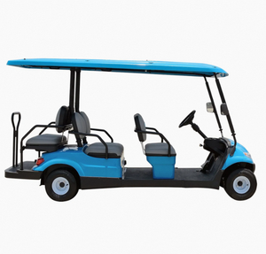 รถกอล์ฟไฟฟ้า GO New 6 ที่นั่ง พร้อมใบรับรอง CE โครงสร้างสแตนเลส แบตเตอรี่ลิเธียม มอเตอร์ 4KW ความเร็ว 24 กม./ชม. ระยะทางวิ่ง 36 หลุม ใช้เวลาชาร์จ <1 ชั่วโมง - Product Image 4