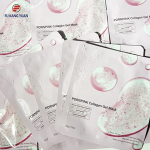 Masque facial en feuille de collagène rose ADN de saumon PDRN Soins de la peau coréens avec glycérine Vente en gros et production OEM pris en charge - Product Image 2