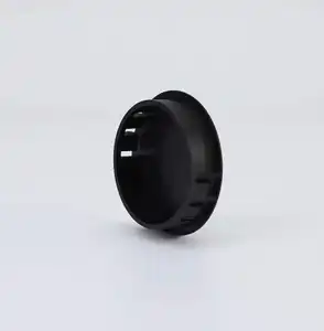 Plastic Flush Type Hole Plugs Snap Lock Plugs Locking Black Plastic Snap In Body And Sheet Metal Nylon Screw Cap