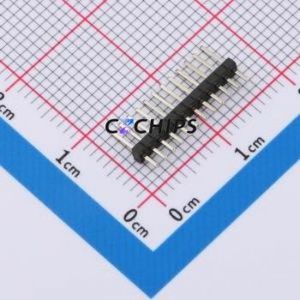 ZX-PZ1.27-1-12PZZ Pin Header Through hole Component (THT),P=1.27mm Connector 1x12P 1.27mm Pin Header Through Hole - Product Image 1