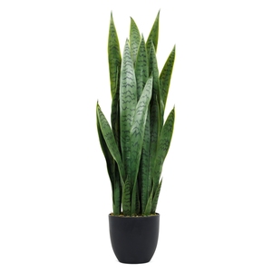 Plantas Artificiales Decorativas, Planta Artificial, Planta Serpiente Verde, <span class=keywords><strong>Sansevieria</strong></span> de Plástico - Product Image 1