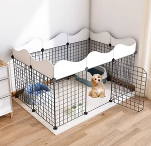 Gato grande para el interior del hogar Hecho en China PET Alambre plegable Perro Hurón Hábitat Jaula y jaula Material de metal - Product Image 2