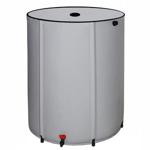 TAK 1000 Litres Jardin Grand Plastique Robuste Pvc Gris Pliant Pliable Récolte d'<span class=keywords><strong>Eau</strong></span> <span class=keywords><strong>de</strong></span> <span class=keywords><strong>Pluie</strong></span> Baril réservoir à vendre - Product Image 4