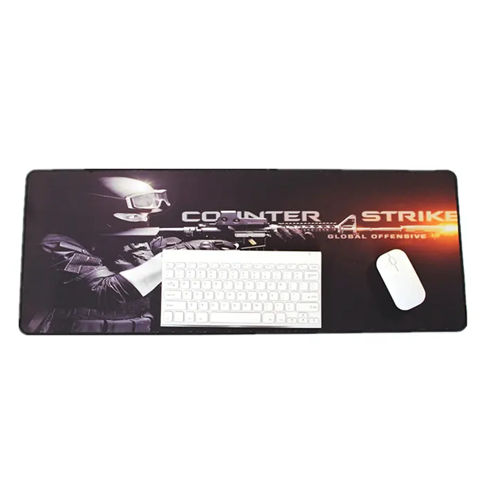 Özel baskılı oyun Mouse Pad eko doğal kauçuk kumaş mouse pad