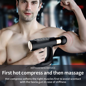 Handheld 32 Gear Electric Pulse Massager Wiederauf ladbare Heiß kompression pistole für tiefe Körper muskel entspannung - Product Image 2