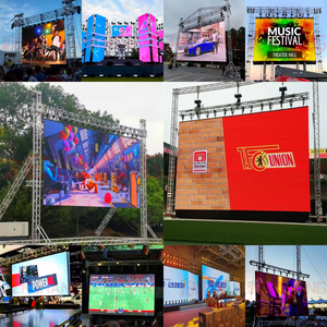 Buen precio impermeable al aire libre decoración boda telón de fondo Led gabinete caso gran publicidad eventos <span class=keywords><strong>segunda</strong></span> <span class=keywords><strong>mano</strong></span> pantalla Led - Product Image 6