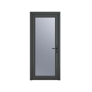 <span class=keywords><strong>Porta</strong></span> Scorrevole in Alluminio con Vetro per <span class=keywords><strong>Garage</strong></span> e Interni, Stile Moderno, Sistema Scorrevole in Vetro, Maniglia con Serratura e Accessori - Product Image 6