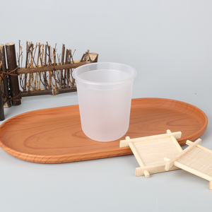 Vasos Desechables de Polipropileno en Forma de U de 380 ml/14 oz, 90 mm de Diámetro, con Logotipo Personalizable, para Cafeterías, Comercios y Fiestas - Product Image 2