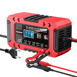 新产品<span class=keywords><strong>2026</strong></span>款汽车电池充电器12V 6A 从0V开始启动通用型Lifepo4铅酸电池充电器带电源 - Product Image 3