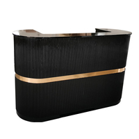 Meilleures ventes - Bureau de réception en bois au design moderne et simple pour hôtel et salle de sport - Mobilier de bureau personnalisable ZY-CT047
