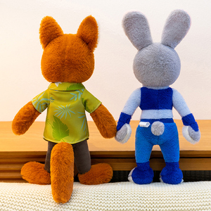 ตุ๊กตาใหม่ล่าสุด จูดี้ กระต่ายตำรวจจากภาพยนตร์ซูโทเปีย ตุ๊กตาฟ็อกซ์นิค ไวลด์สุดน่ารัก ของขวัญวันวาเลนไทน์ ของขวัญสำหรับเด็ก - Product Image 5