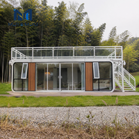 Module de maison préfabriquée moderne à assemblage rapide, capsule de vie portable pour appartement et usage scolaire