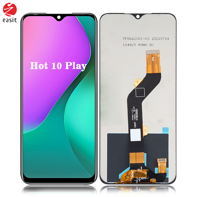 Guangzhou Lcd Supplier Wholesale Phones Display Touch Screen for Infinix Hot6 Hot7 Hot9 Hot10 Hot11 Hot 11 Play
