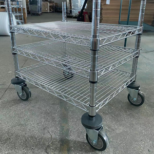 Heavy Duty מתכת אחסון חוט מדף חוט מדפי מדף - Product Image 1