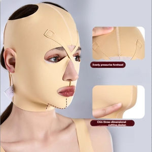 لفافة ضاغطة مرنة للوجه بعد العمليات الجراحية، قابلة للتنفس، مصنوعة من السباندكس، غطاء مرن للوجه، حزام للتحكم في البطن للنساء - Product Image 3