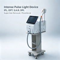 Dispositivo de Depilación Láser OPT-IPL HR de Escritorio, Depilación Rápida Profesional y Rejuvenecimiento Facial, Máquina de Belleza Fotofacial