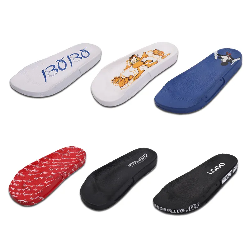 Slides Slippers Custom Fashion PVC Indoor Outdoor Non-slip Sandals Men Custom Slippers Logo