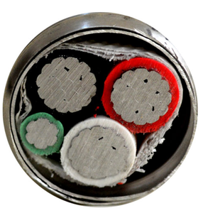 12 đo 600V đánh giá AWG Rắn Đồng kim loại mạ cáp với Trần Đồng nối đất dây 12 đo MC Cáp - Product Image 4