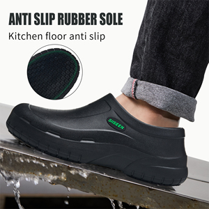 <span class=keywords><strong>Scarpe</strong></span> da Cucina SRC Lev Chef Super Antiscivolo Leggere Senza Lacci in EVA Gomma Casual per Ristorante e Cucina Senza Lacci - Product Image 3