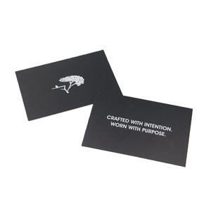 150x100mm Karton 300g/m² Individuelle Chinesische Firmen-Werbe-Mode-Marken-Hochzeitseinladung Geschenk-Nachricht Quadratische Visitenkarte - Product Image 1