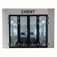 Cabine de pulvérisation de voiture de luxe 38KW 9m avec chauffage électrique Four de cuisson automatique Salle de peinture automobile de luxe à vendre