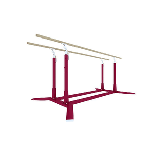Barras Paralelas de Acero Usadas con Altura Ajustable Estándar FIG, Barra Horizontal, Barra Asimétrica para Entrenamiento de Fuerza en Casa, Exportación de Fitness - Product Image 6