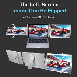 Écran d'ordinateur portable de 15.6 pouces Triple moniteur portable sans pilote Écran gauche <span class=keywords><strong>Filip</strong></span> pour 12-18.5 pouces Win,MacOS - Product Image 6